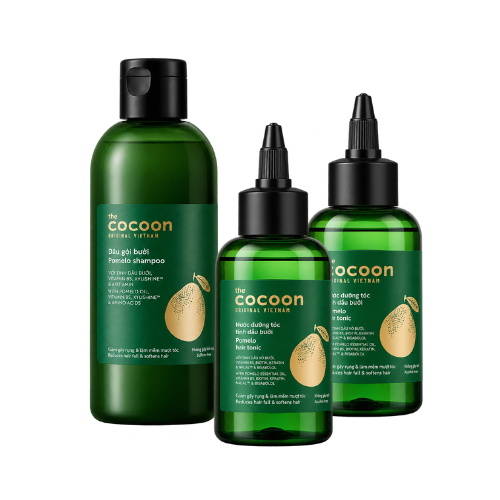 Combo 1x Pomelo Shampoo 310ml - 2x Hair Tonic 140ml