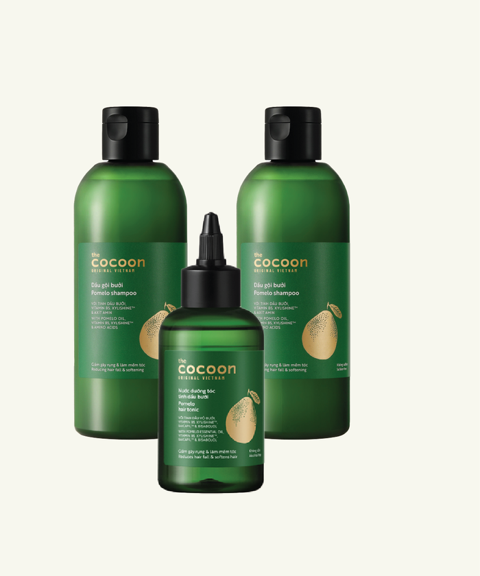 Combo 2x Pomelo Shampoo & 1x Hair Tonic - Holiday Sale