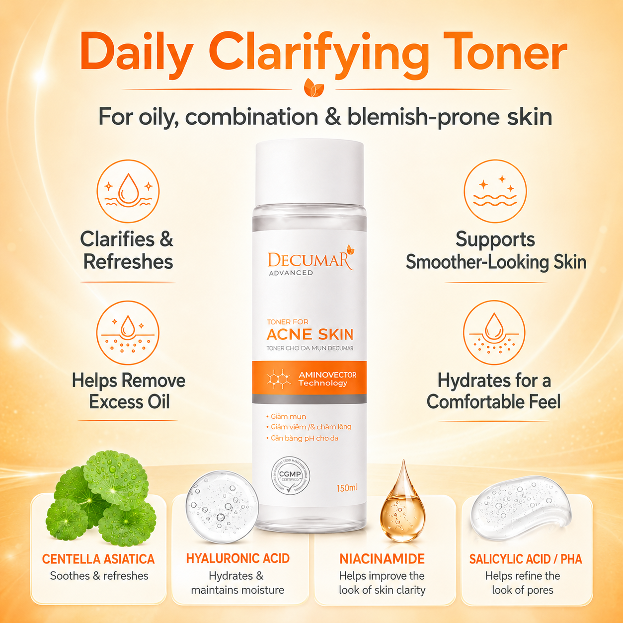 Decumar Advanced Toner For Acne Skin