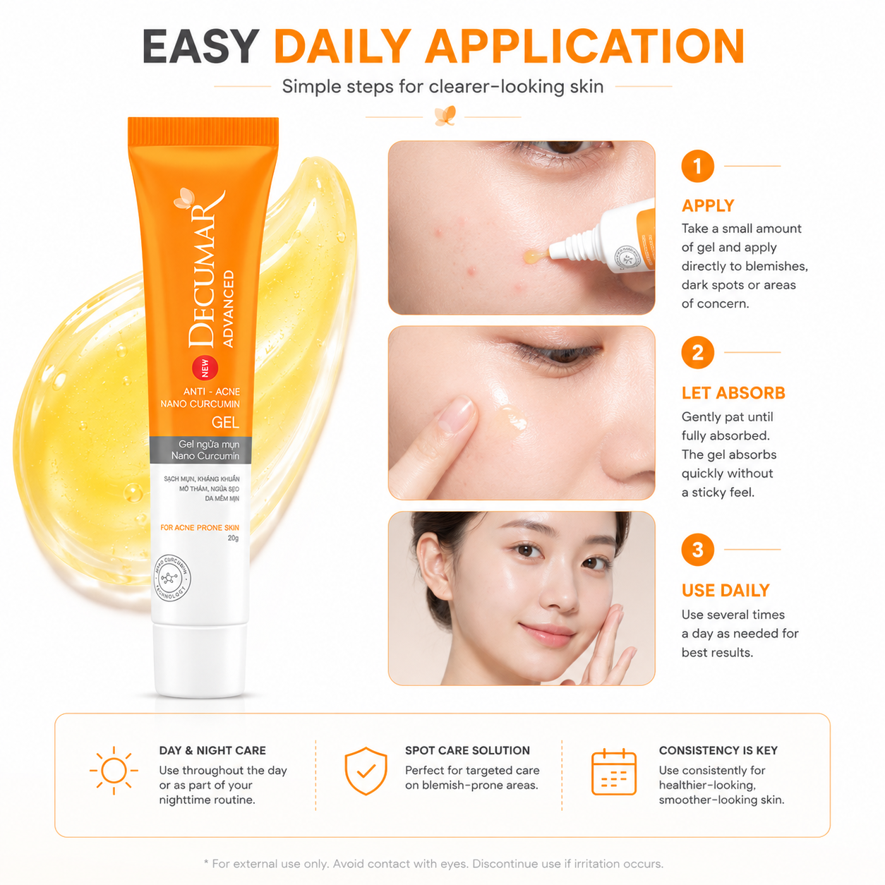 Decumar Advanced Anti-Acne Gel Cream (Pre-order available in 15 days)