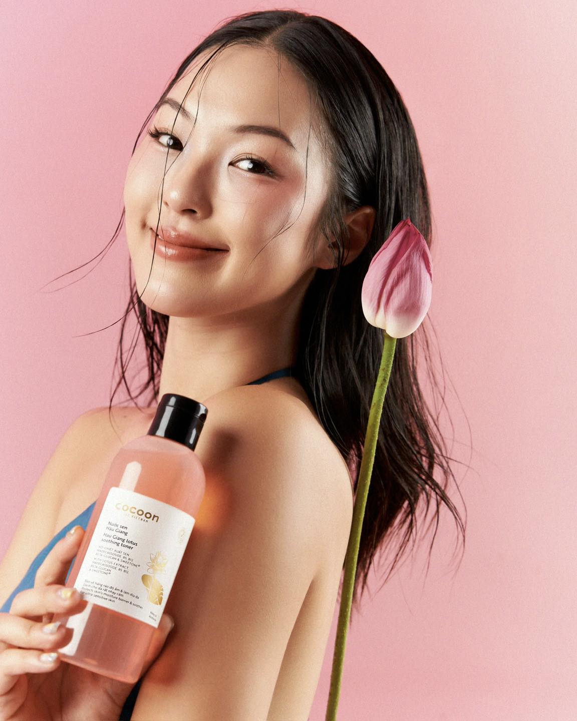 Hau Giang Lotus Soothing Toner - 100% Vegan Cosmetics