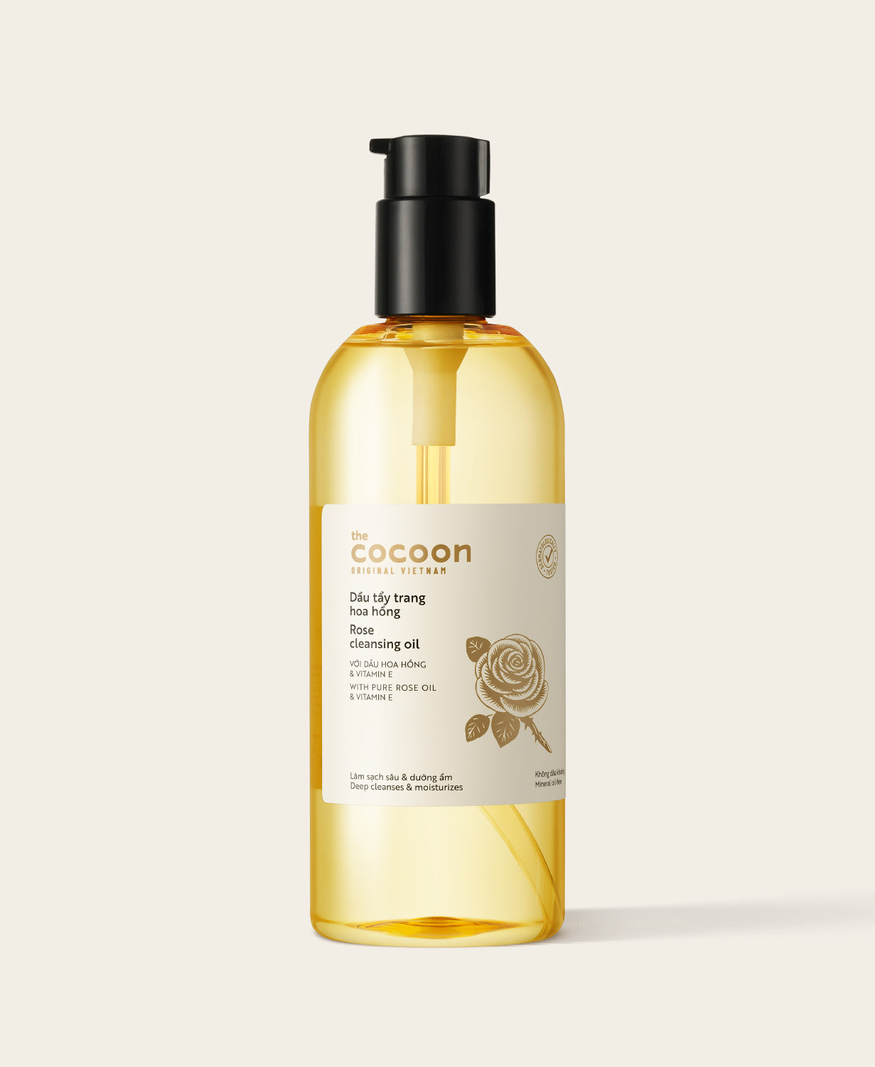 Rose Cleansing Oil - 100% Vegan Cosmetics