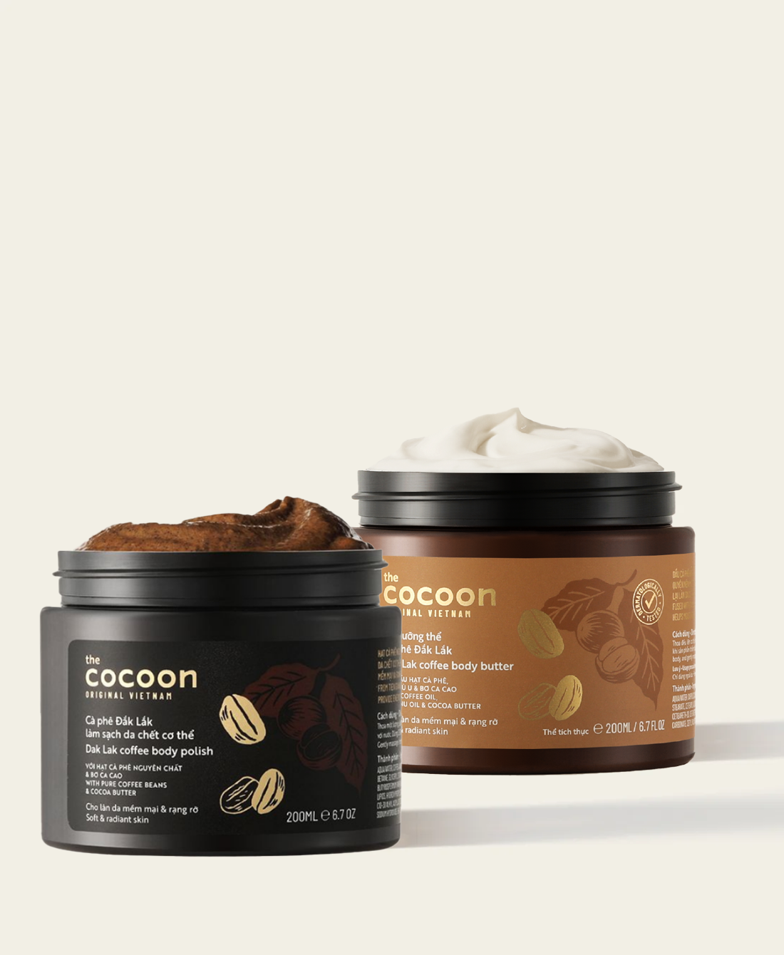 Dak Lak Coffee Body Butter - 100% Vegan Cosmetics