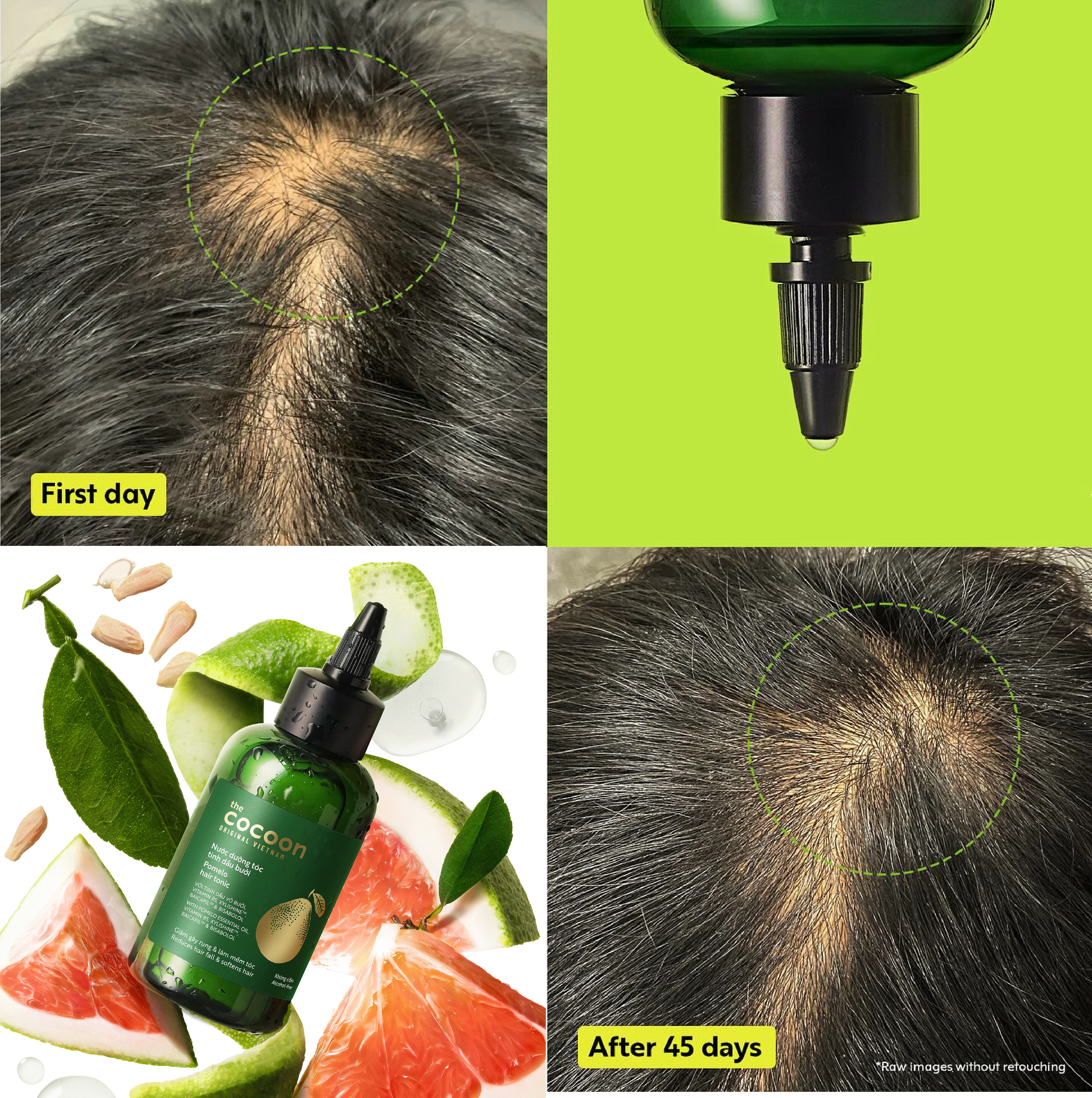 Pomelo Hair Tonic - 100% Vegan Cosmetics