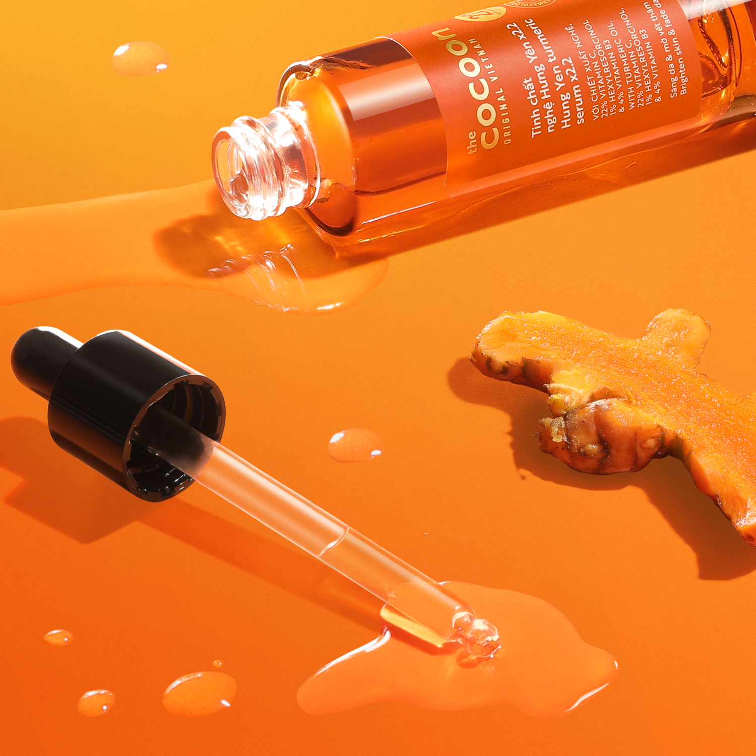 Hung Yen Turmeric Serum x2.2 - 100% Vegan Cosmetics