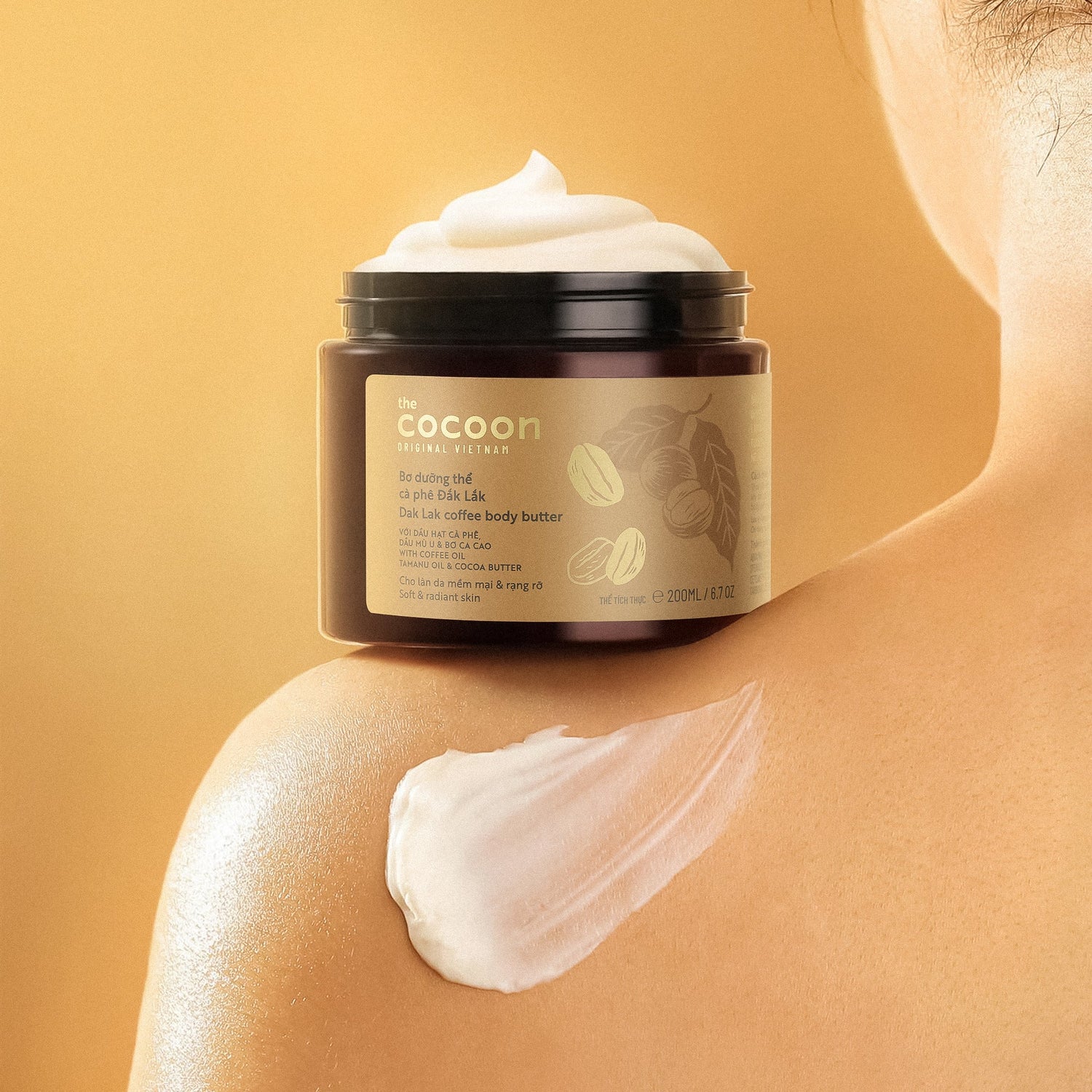 Dak Lak Coffee Body Butter - 100% Vegan Cosmetics