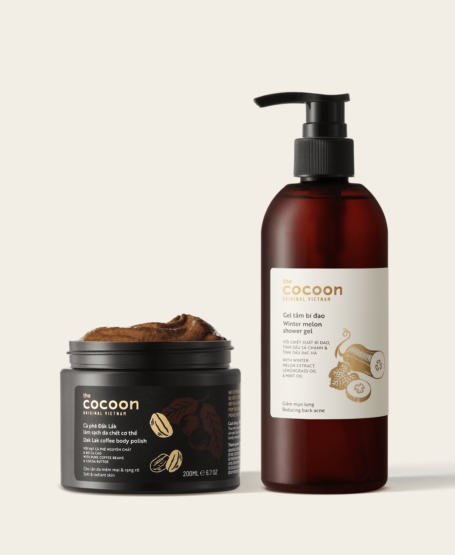 Dak Lak Coffee Body Polish - 100% Vegan Cosmetics