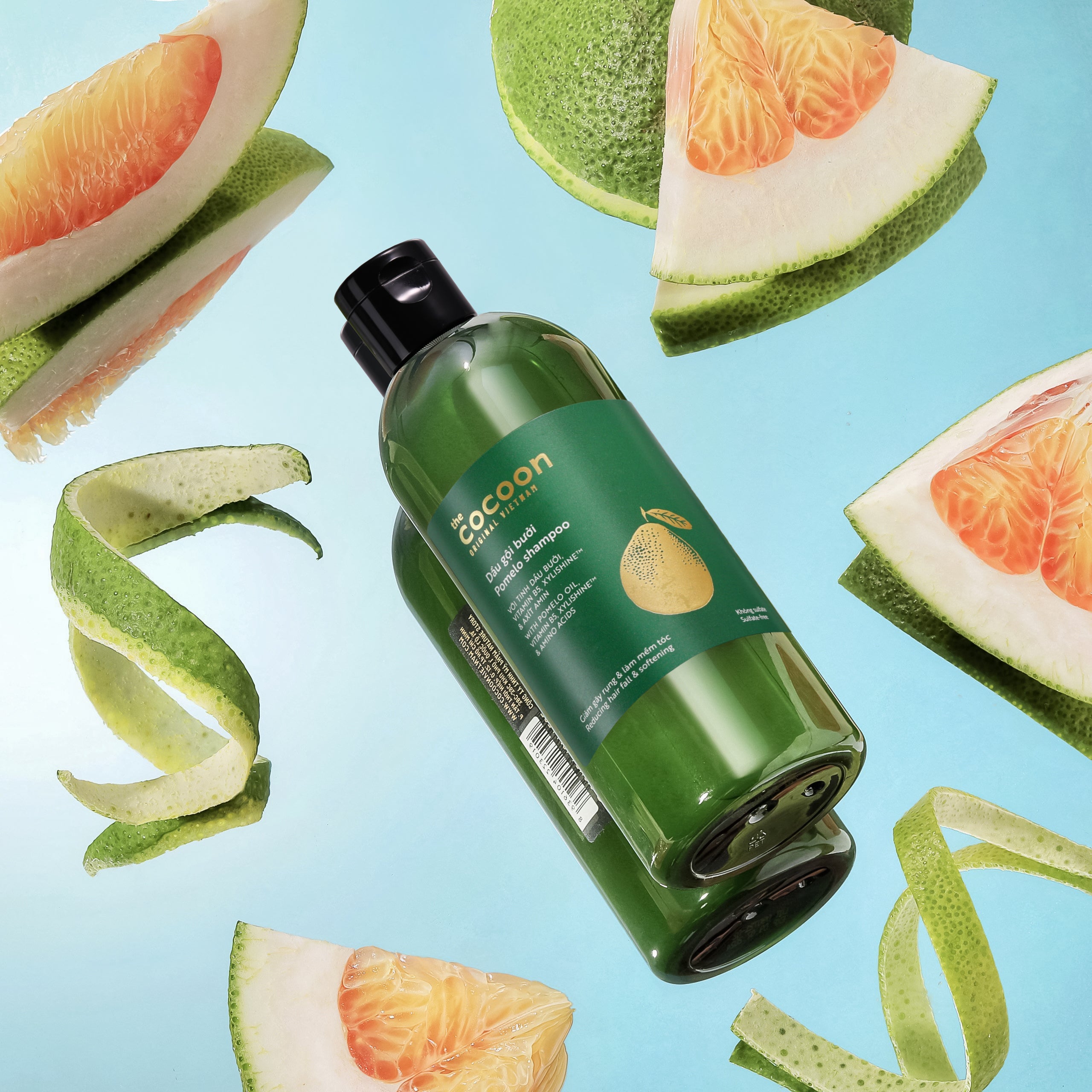 Pomelo shampoo refill 500ml - 100% Vegan Cosmetics