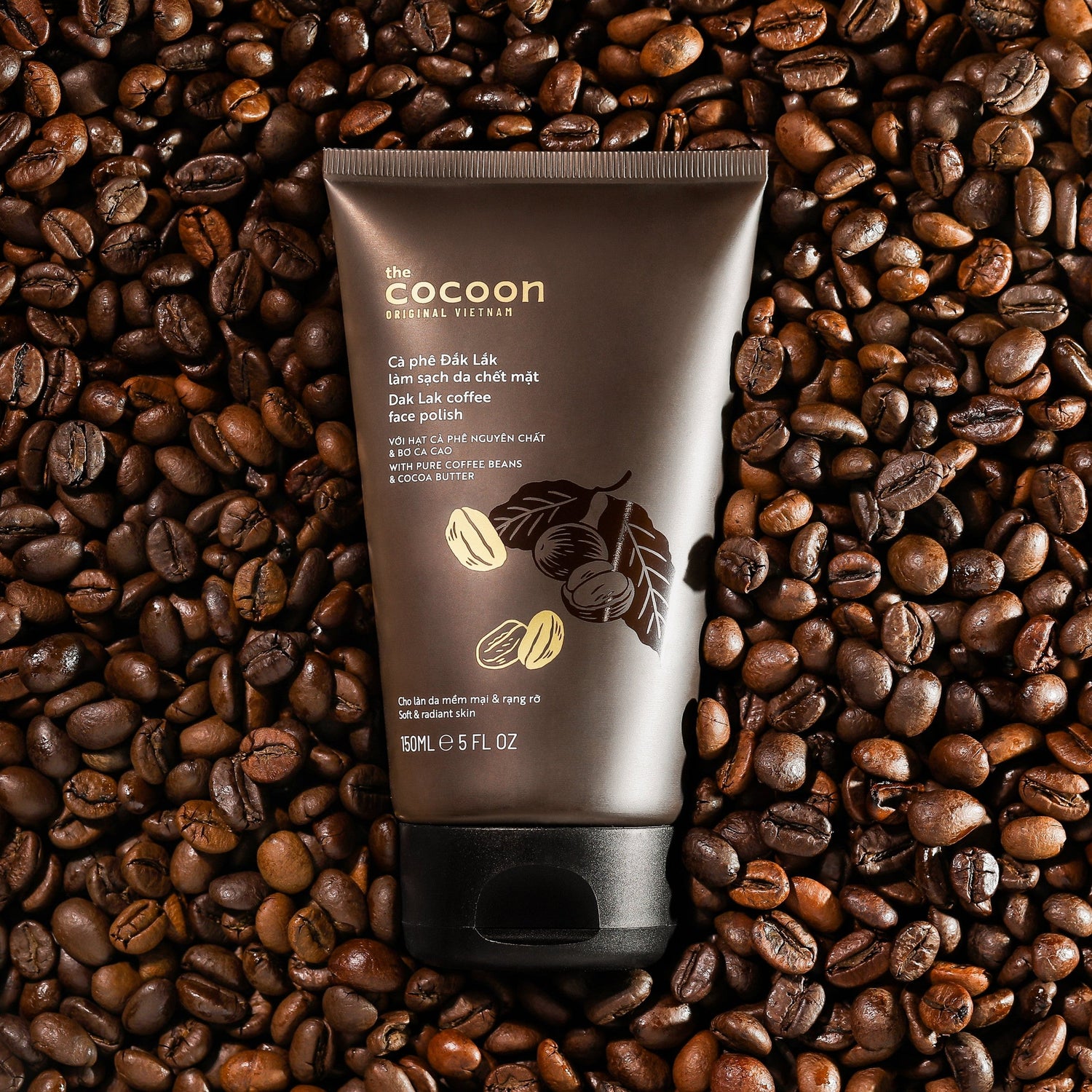 Dak Lak Coffee Face Polish - 100% Vegan Cosmetics