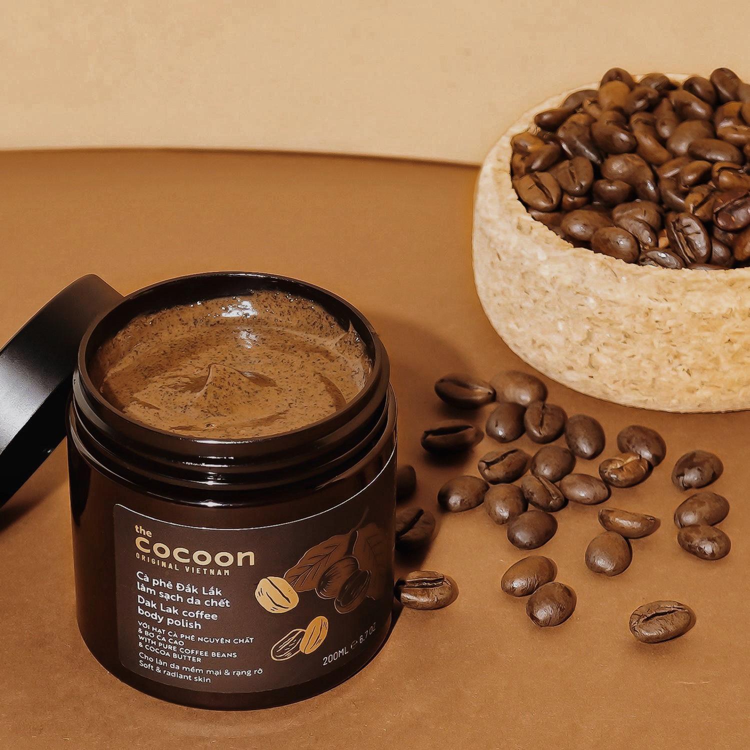 Dak Lak Coffee Body Polish - 100% Vegan Cosmetics