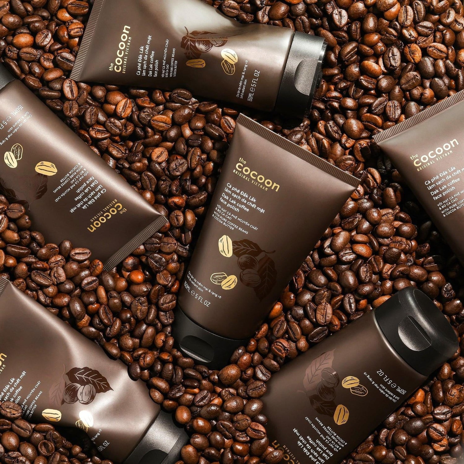 Dak Lak Coffee Face Polish - 100% Vegan Cosmetics
