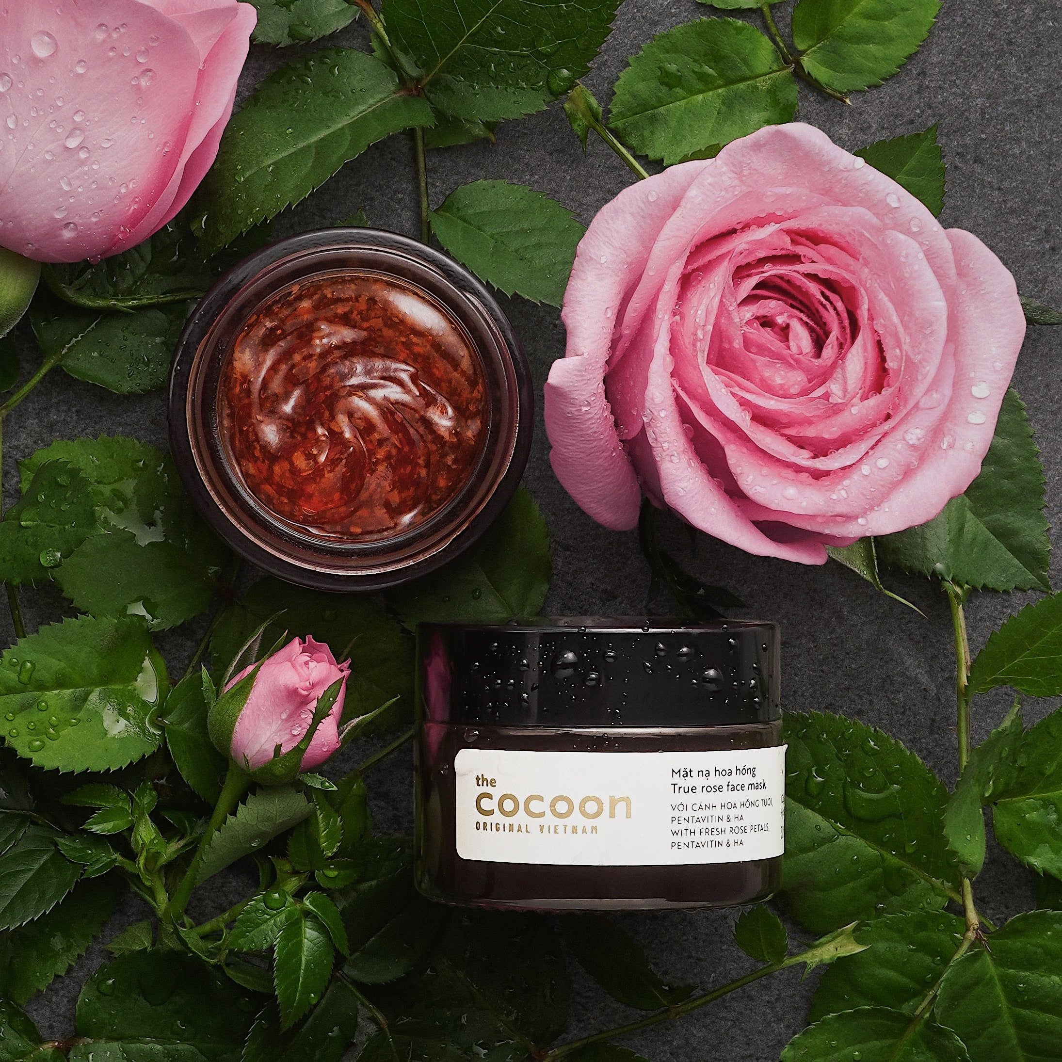 True Rose Face Mask - 100% Vegan Cosmetics