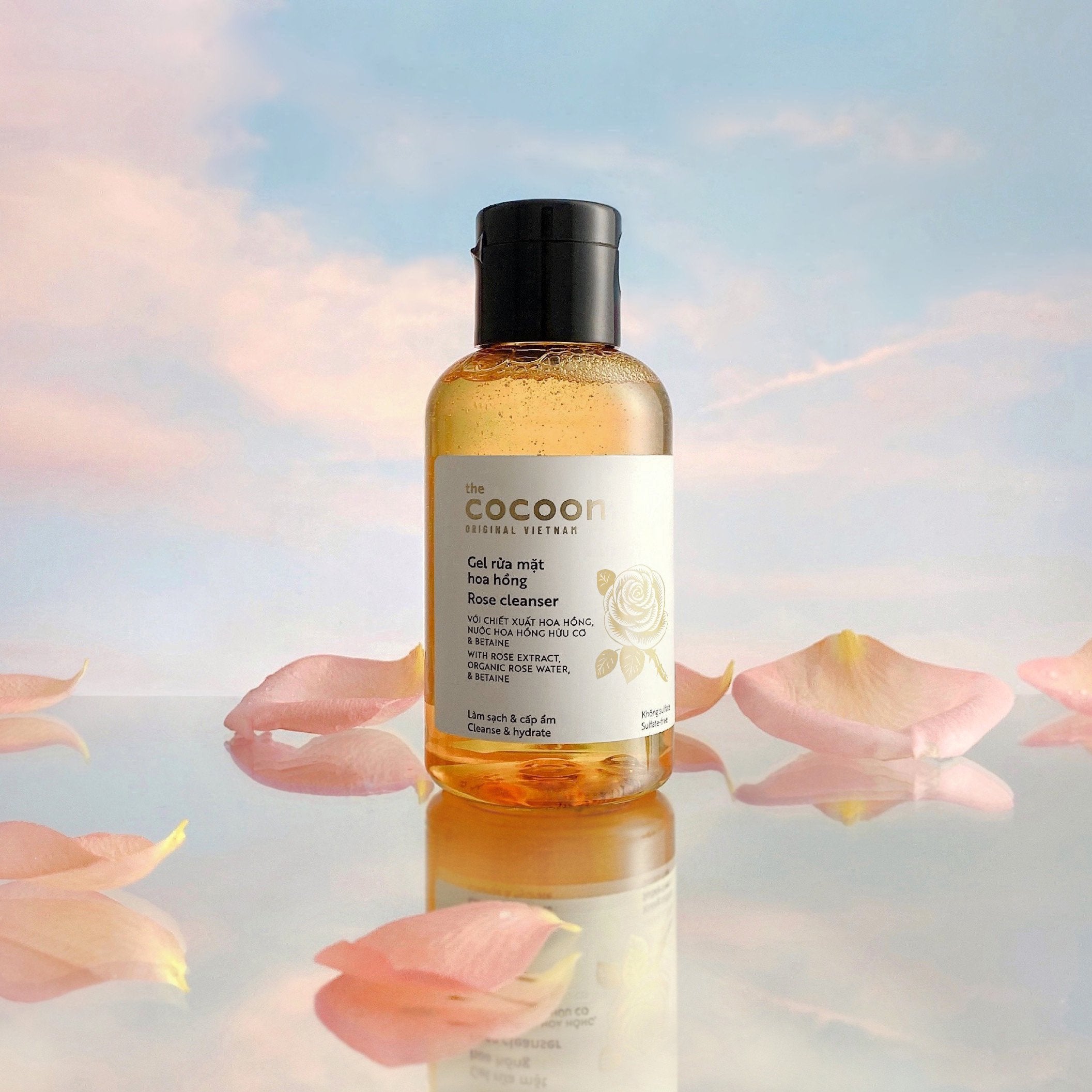Rose Cleanser - 100% Vegan Cosmetics