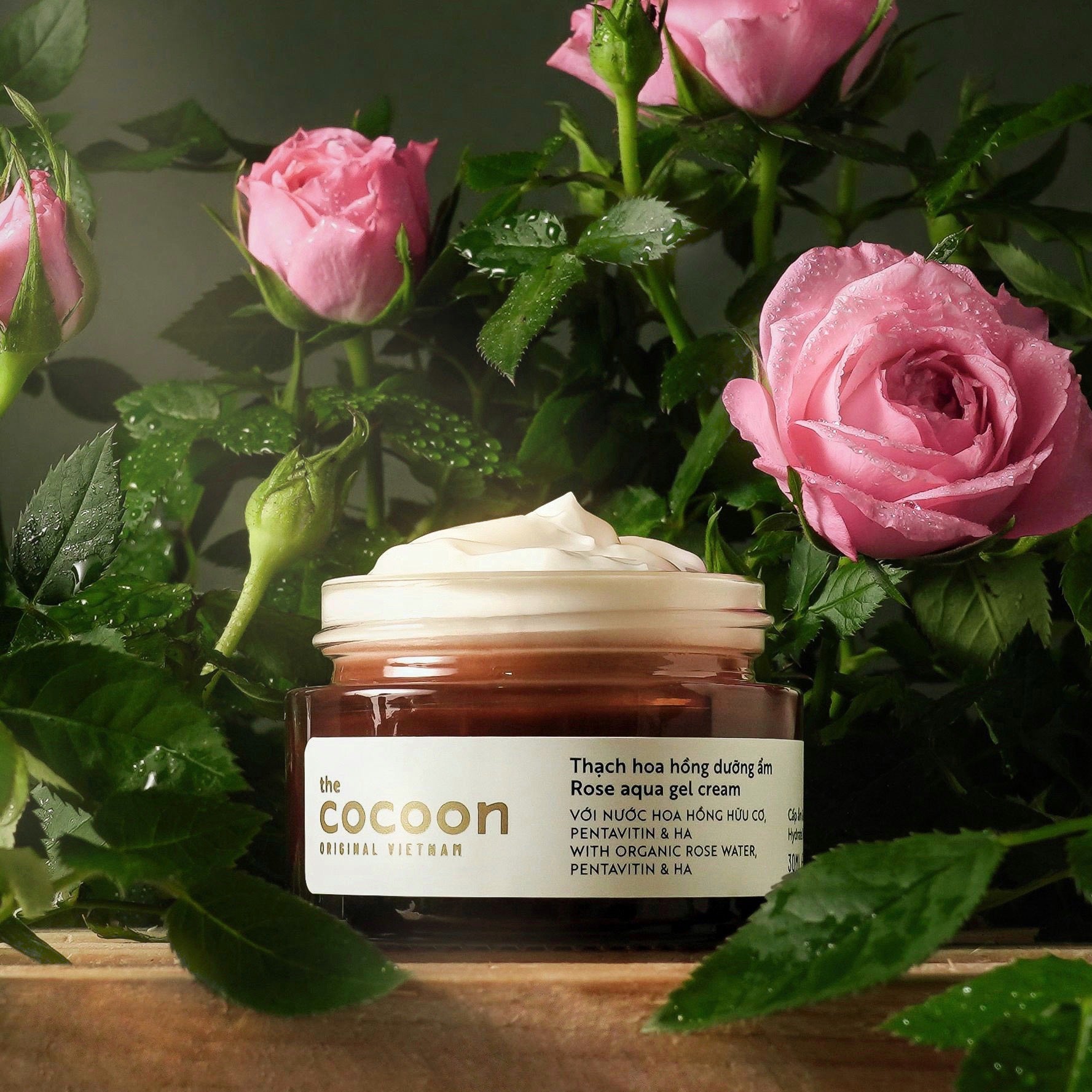Rose Aqua Gel Cream - 100% Vegan Cosmetics