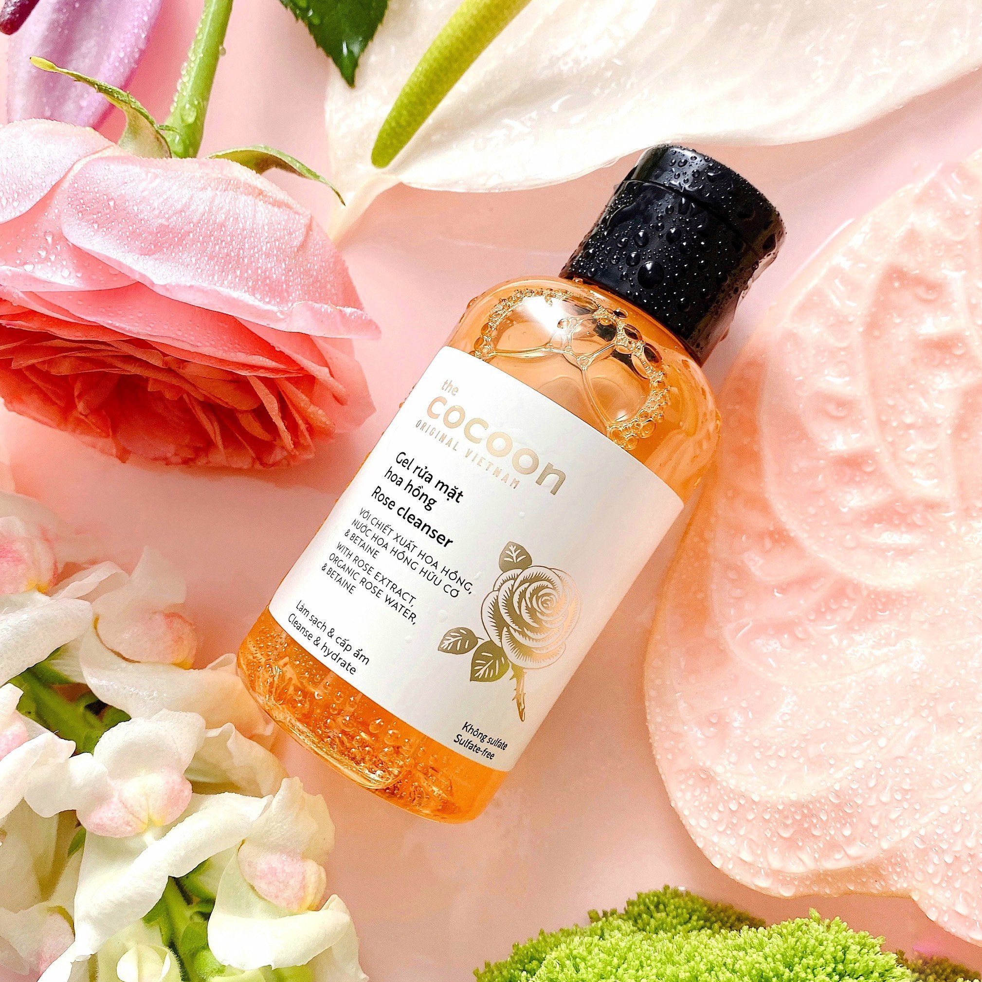 Rose Cleanser - 100% Vegan Cosmetics