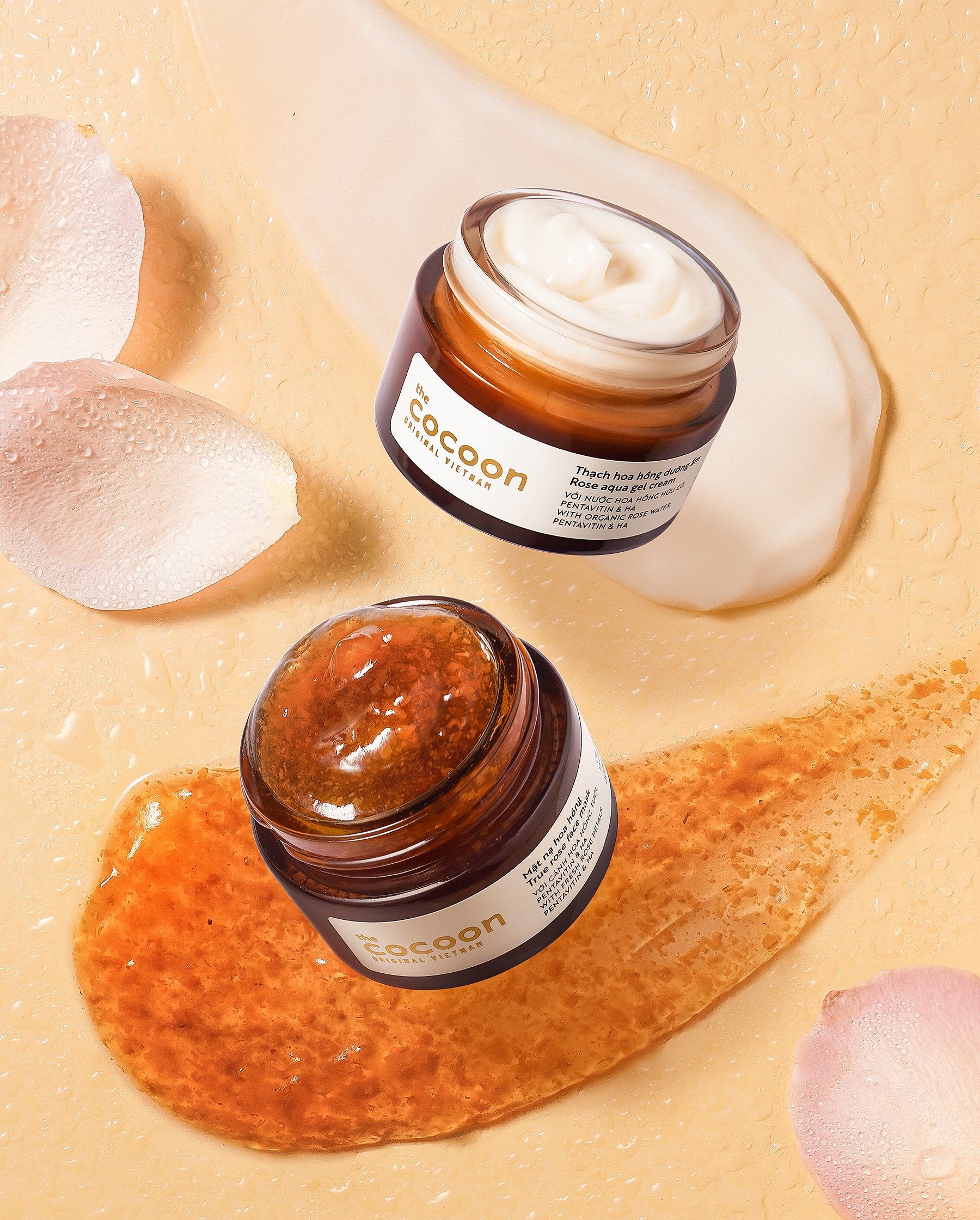 Rose Aqua Gel Cream - 100% Vegan Cosmetics