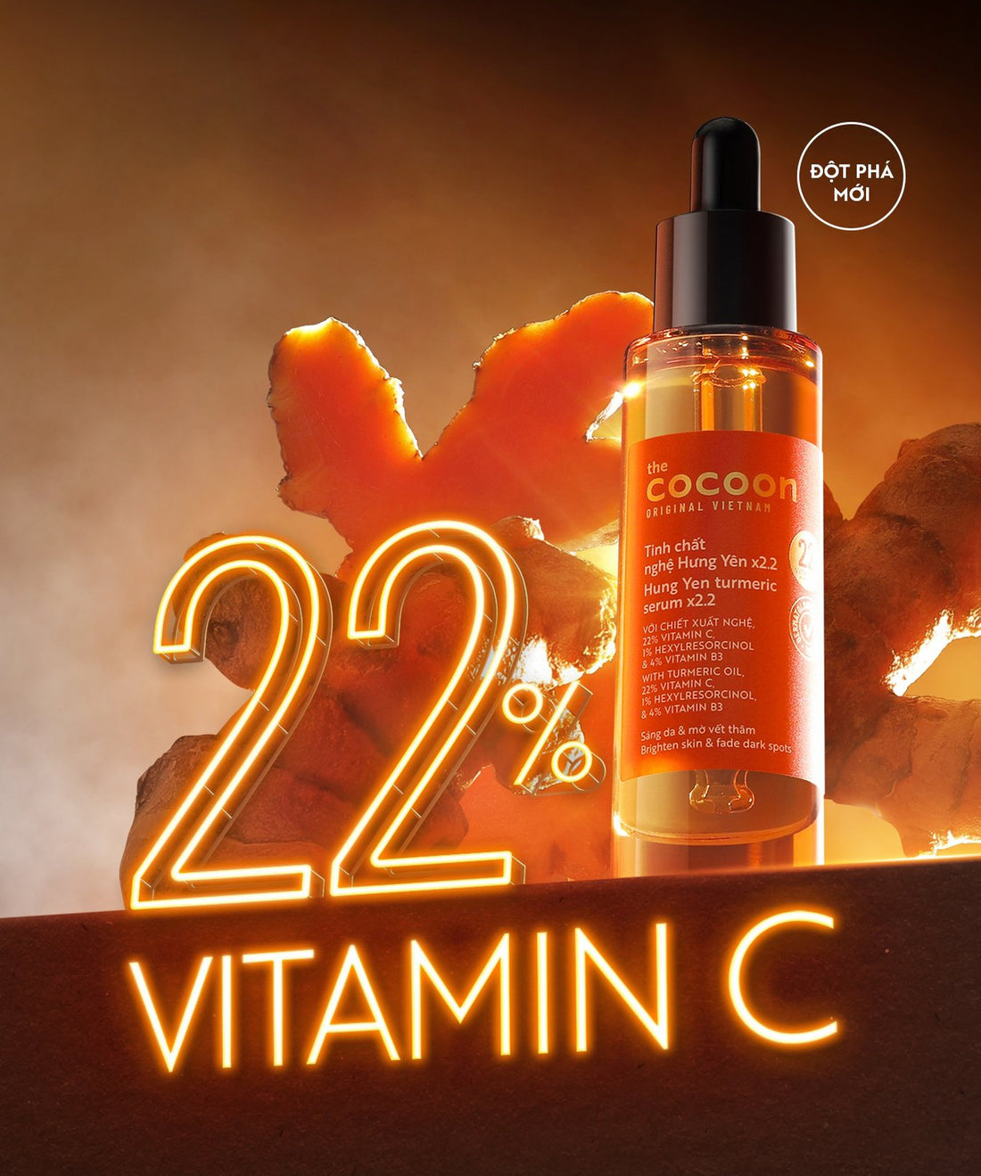 Hung Yen Turmeric Serum x2.2 - 100% Vegan Cosmetics