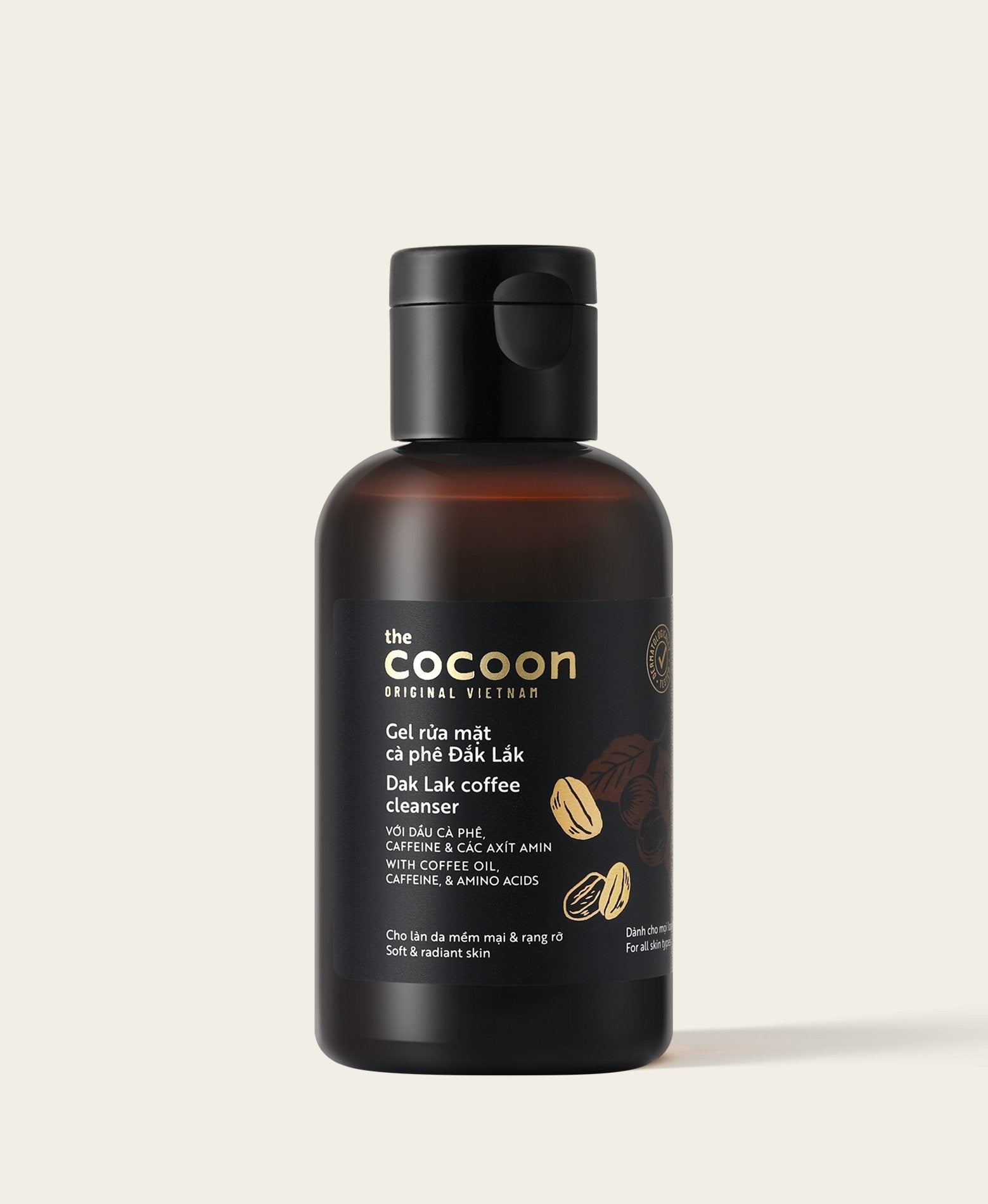 Dak Lak Coffee Cleanser - 100% Vegan Cosmetics