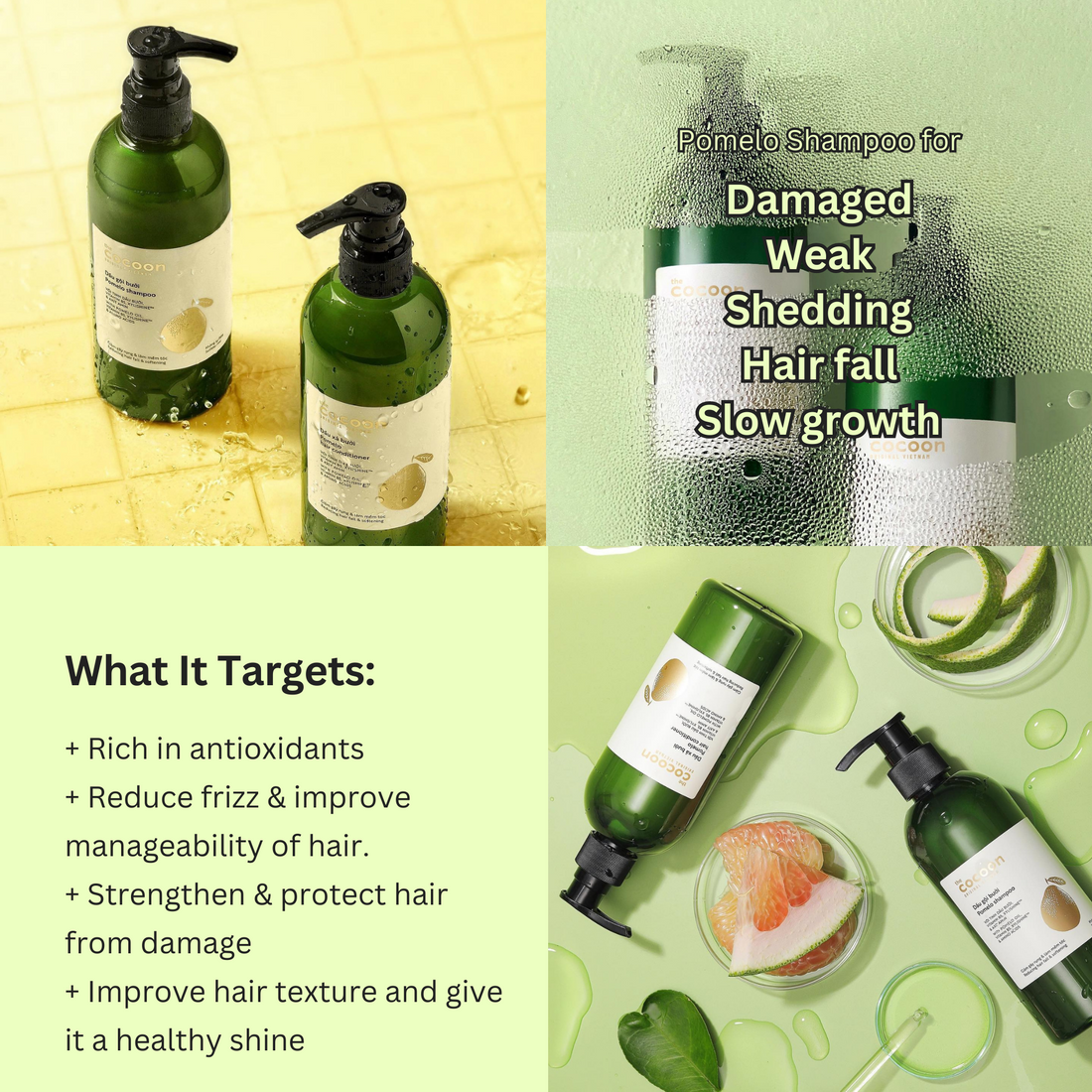 Pomelo Hair Shampoo &amp; Conditioner Bundle