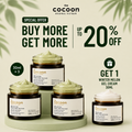 B3G1 Winter Melon Face Mask 30ml Trio - 100% vegan cosmetic