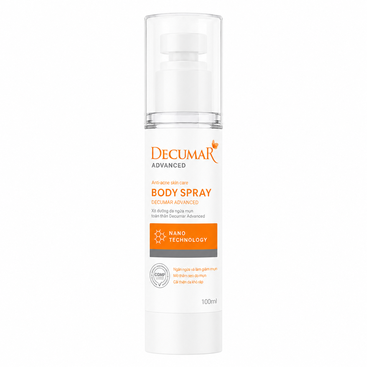 Decumar Advanced Anti - Acne Body Spary (Pre-order available in 15 days)
