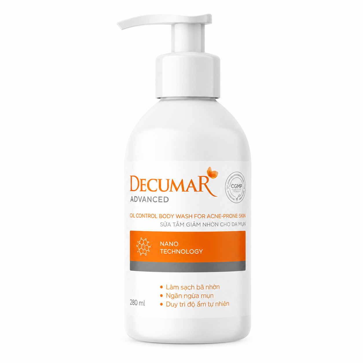 Decumar Advanced Oil Control Body Wash For Acne-Prone Skin