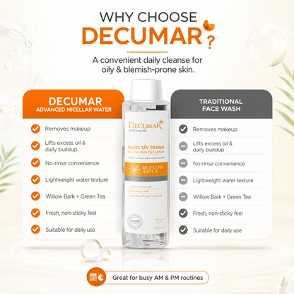 Decumar Advanced Makeup Remover For Acne Skin