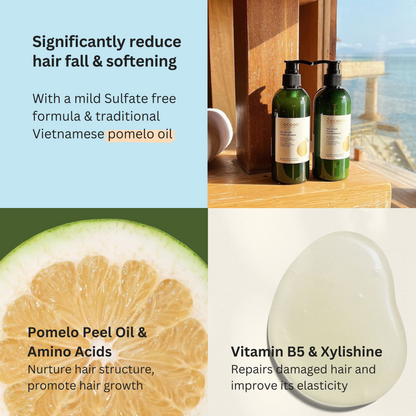 Pomelo Hair Shampoo &amp; Conditioner Bundle