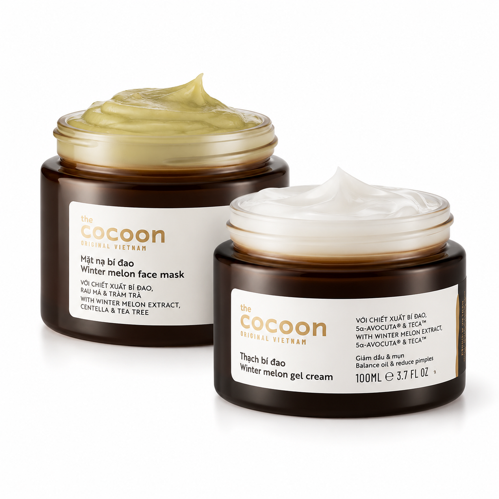 B3G1 Winter Melon Face Mask 30ml Trio - 100% vegan cosmetic