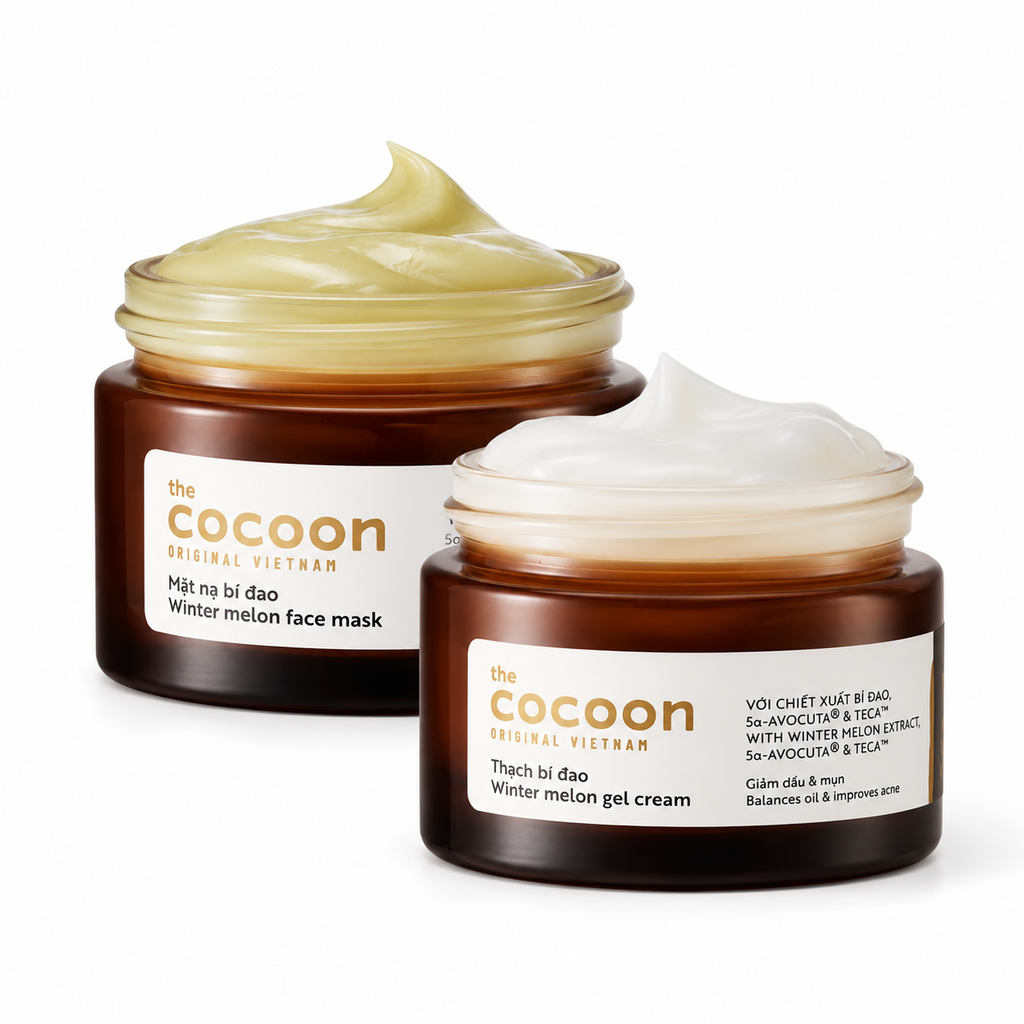 B3G1 Winter Melon Face Mask 30ml Trio - 100% vegan cosmetic