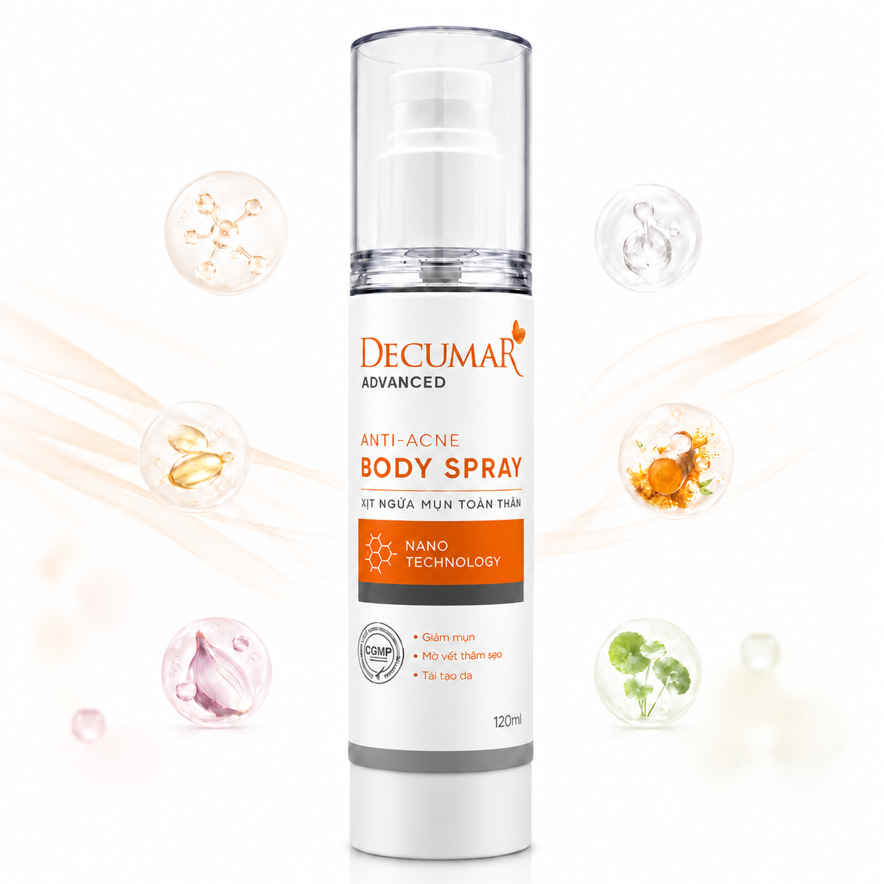 Decumar Advanced Anti - Acne Body Spary (Pre-order available in 15 days)