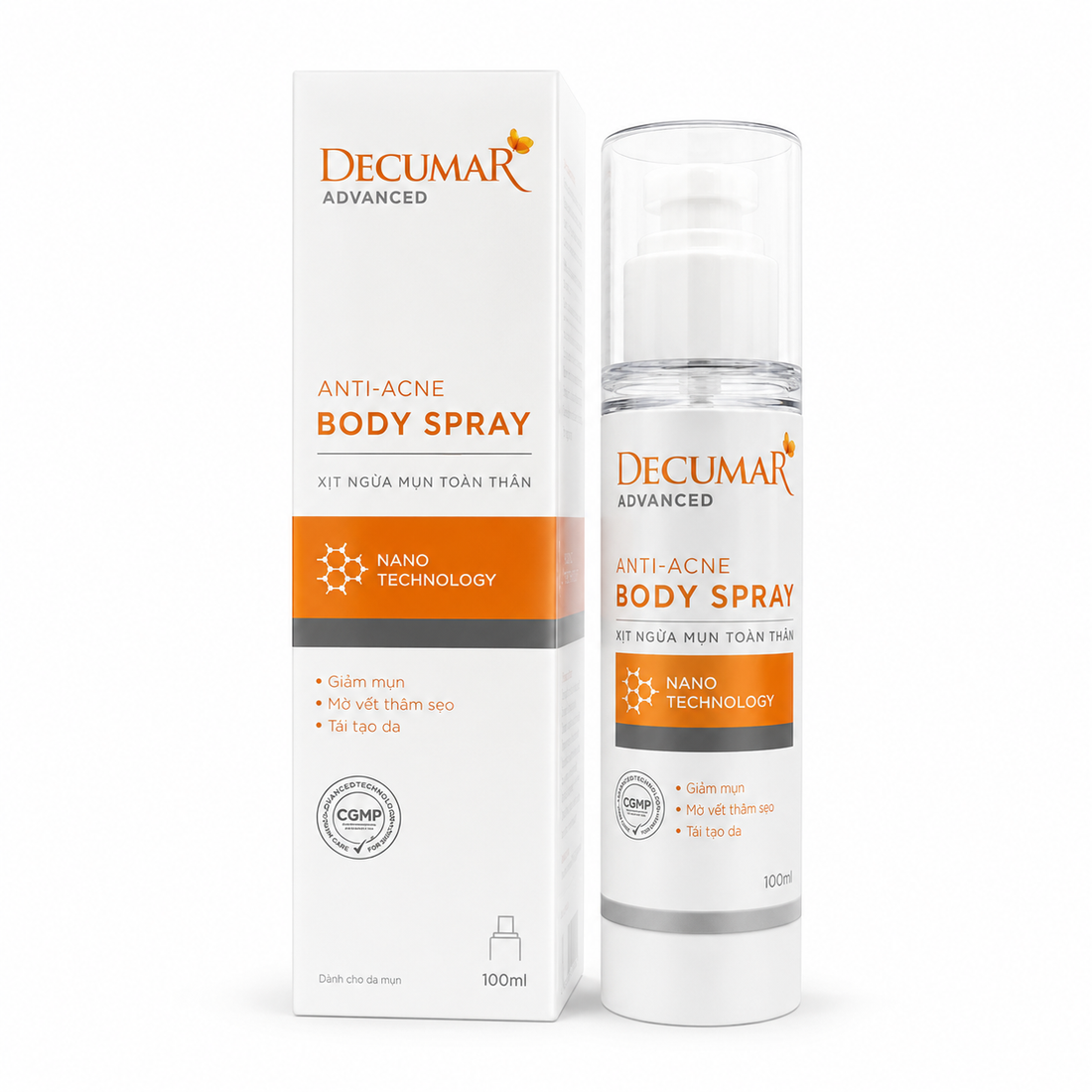 Decumar Advanced Anti - Acne Body Spary (Pre-order available in 15 days)