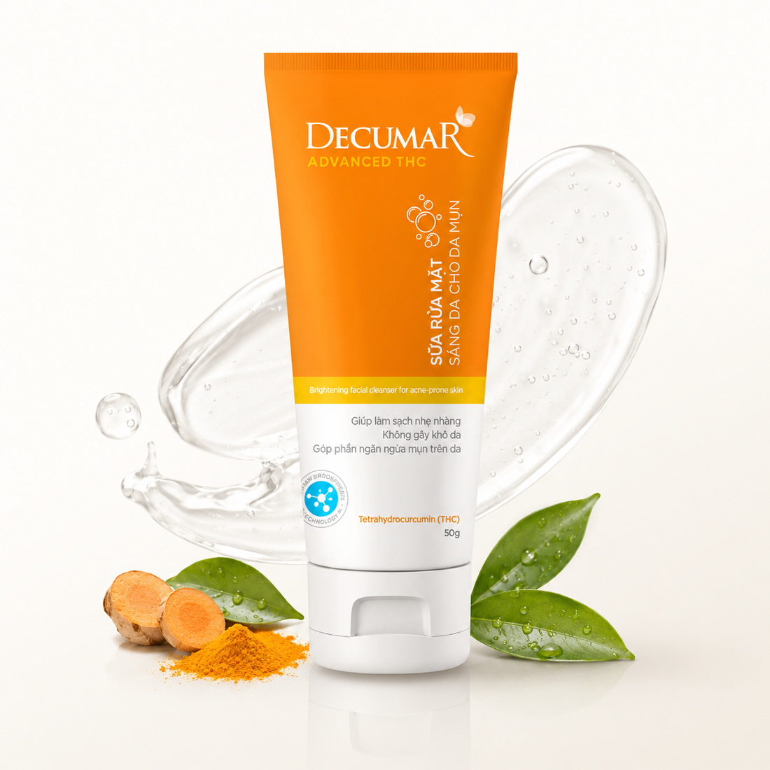 Decumar THC Anti-Acne Brightening Cleansering Milk