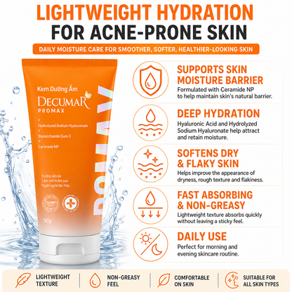 Decumar Promax Anti-Acne Hydrating Cream 50g