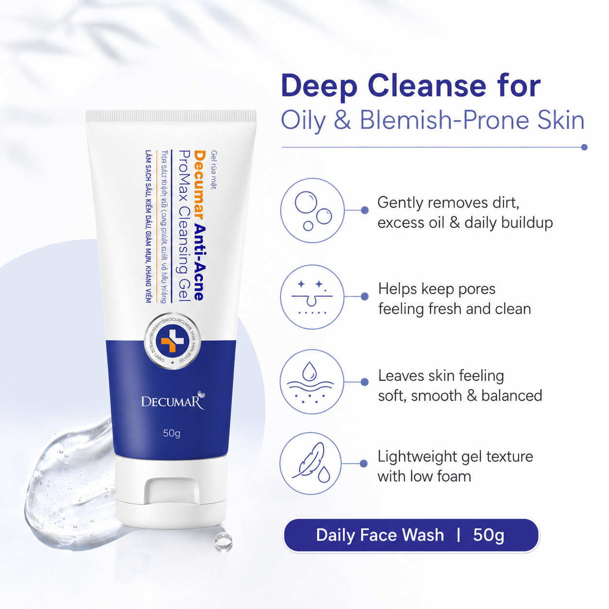 Decumar ProMax Anti-Acne Cleansing Gel