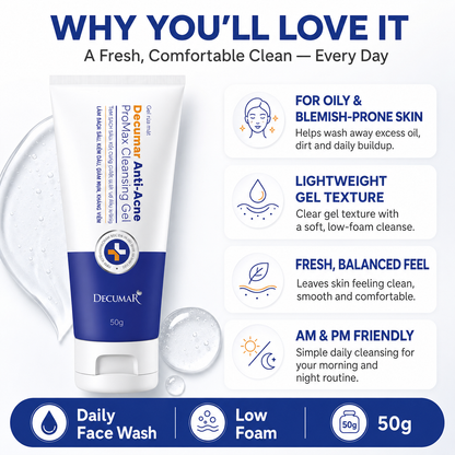 Decumar ProMax Anti-Acne Cleansing Gel