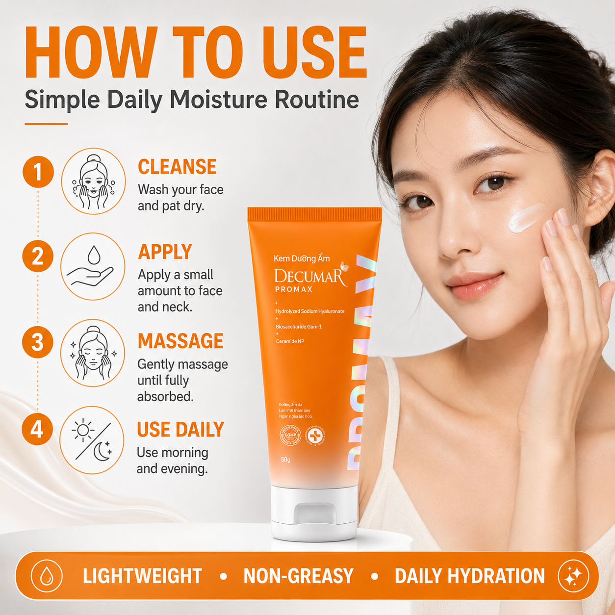 Decumar Promax Anti-Acne Hydrating Cream 50g