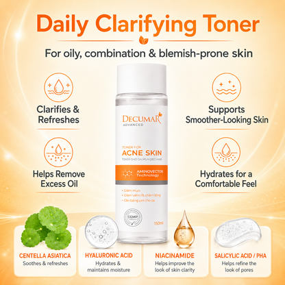 Decumar Advanced Toner For Acne Skin