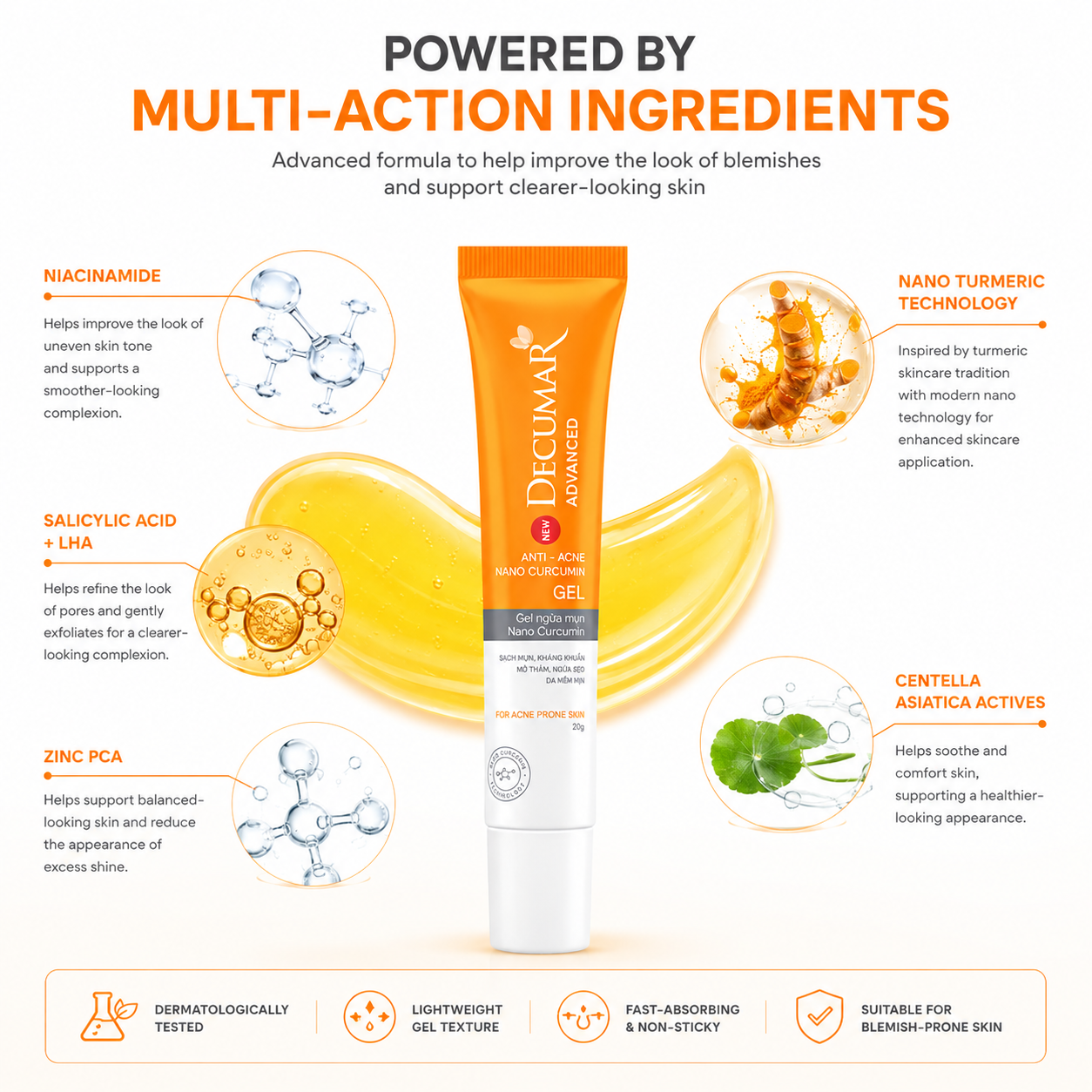 Decumar Advanced Anti-Acne Gel Cream (Pre-order available in 15 days)