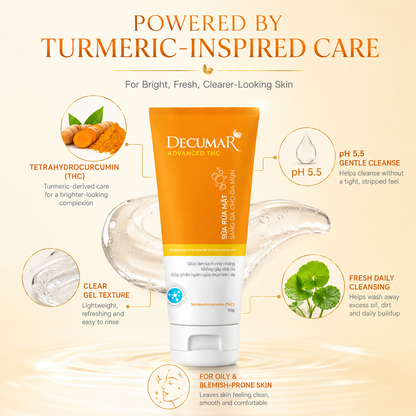 Decumar THC Anti-Acne Brightening Cleansering Milk