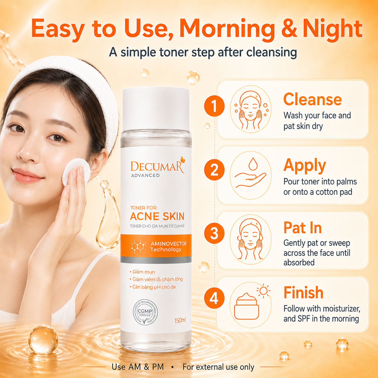 Decumar Advanced Toner For Acne Skin