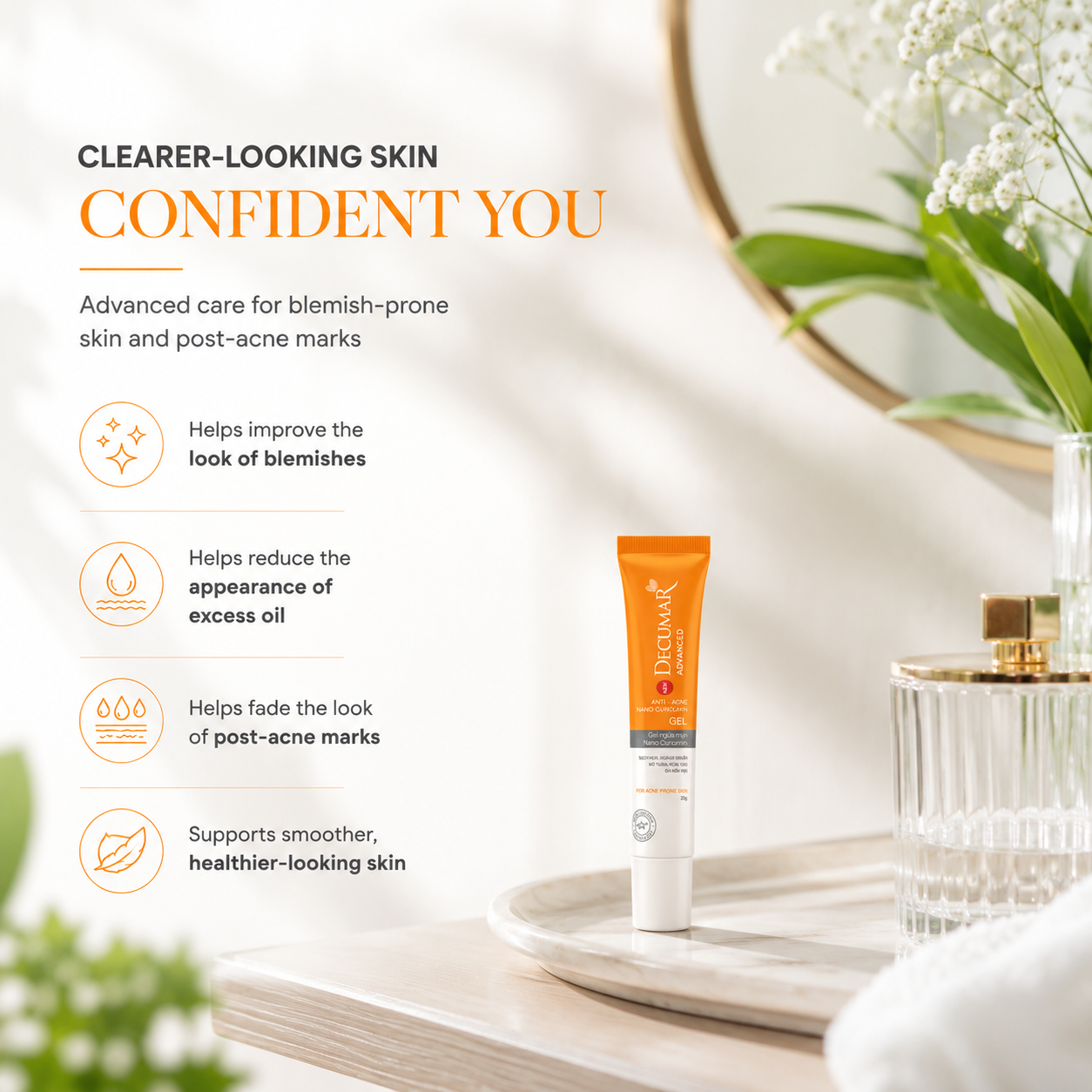 Decumar Advanced Anti-Acne Gel Cream (Pre-order available in 15 days)