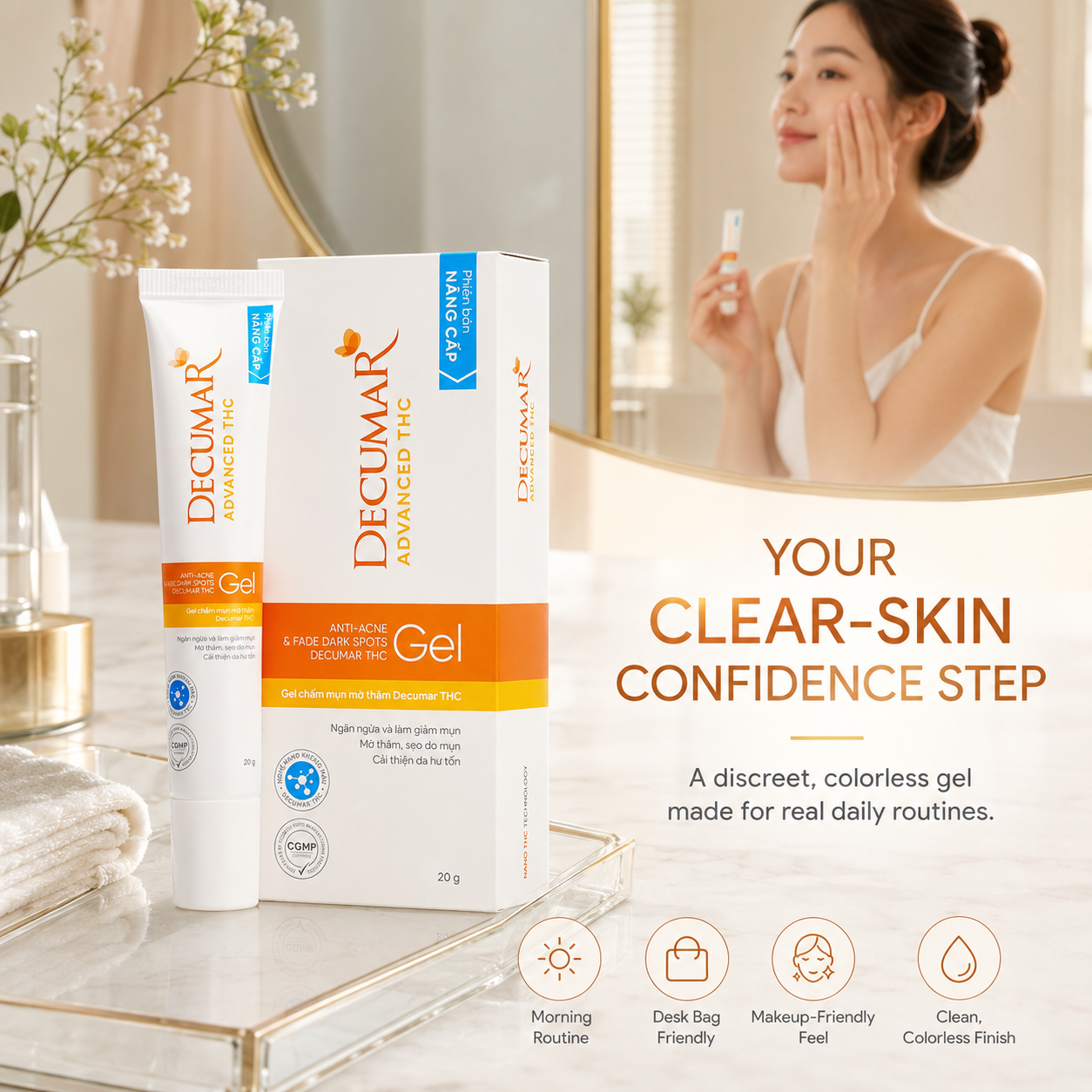 Decumar THC Anti-Acne Gel Cream