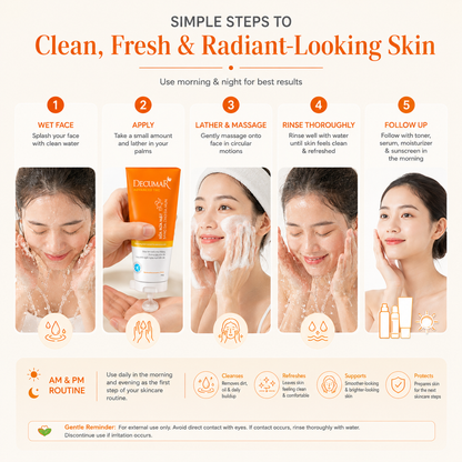 Decumar THC Anti-Acne Brightening Cleansering Milk