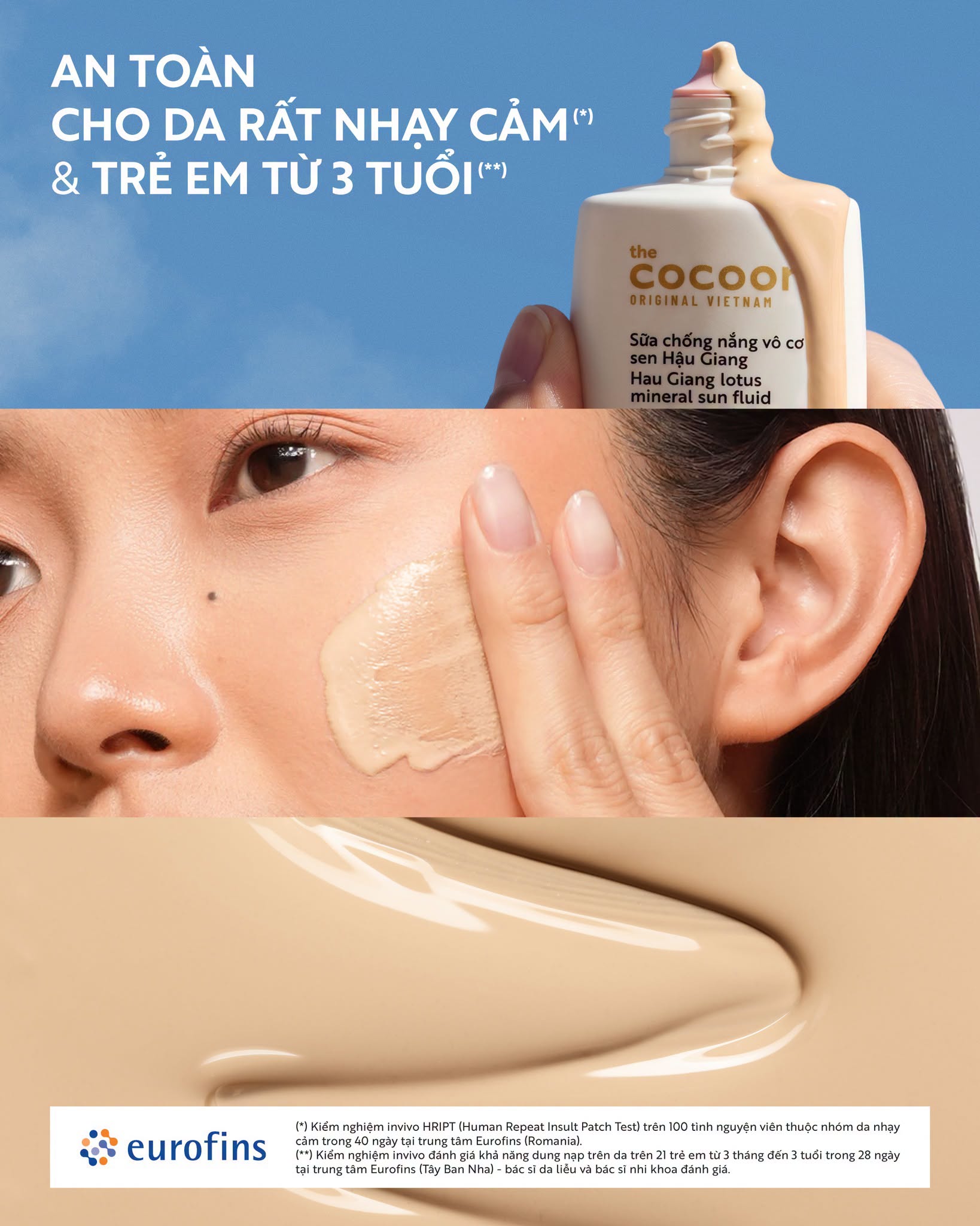 Lotus Hau Giang Mineral UV Defense Cream 50ml - 100% vegan cosmetic