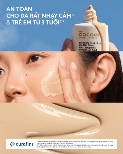 Lotus Hau Giang Mineral UV Defense Cream 50ml - 100% vegan cosmetic