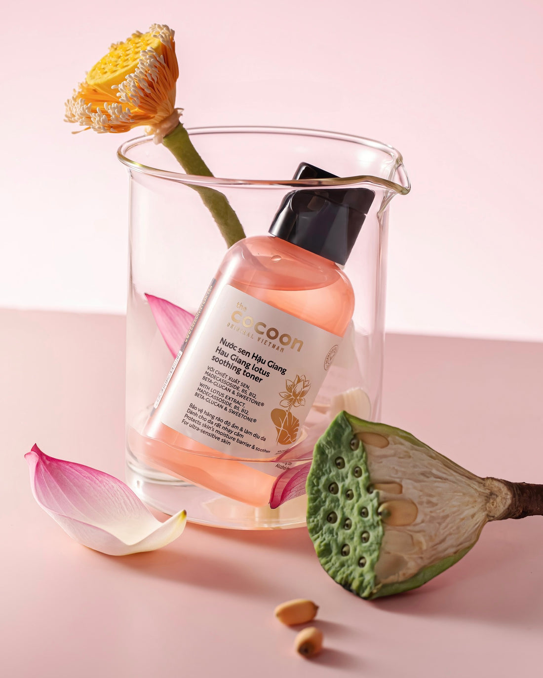 Hau Giang Lotus Soothing Toner - 100% Vegan Cosmetics