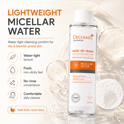 Decumar Advanced Makeup Remover For Acne Skin