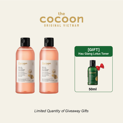 [Special Deal] 2 Bigsize Hau Giang Lotus Toner 310ml