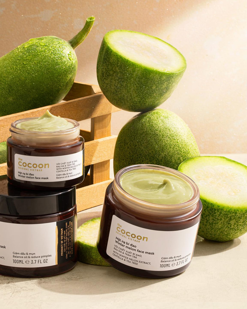 8.8 Winter Melon Face Mask - 100% vegan cosmetic